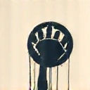 Icono de un brazo musculoso o escudo, para Resistencia