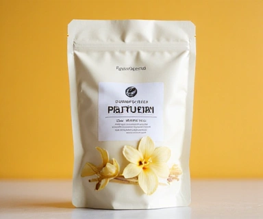 Bolsa de polvo de proteína vegetal sabor vainilla